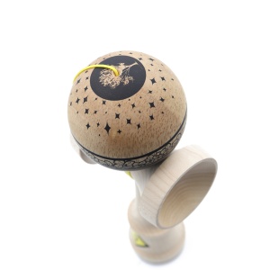 Kendama USA Craft Saga Shape Triple Burn Line Maple - Img 3