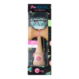 Kendama USA Pro Model Jet Shape Benjamin Brian Silk 80s - Img 5