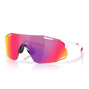 Ochelari de soare Oakley Cybr Dyno Polished White Prizm Road