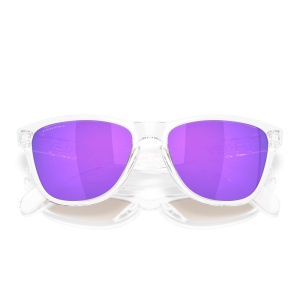 Ochelari de soare Oakley Frogskins S Polished Clear Prizm Violet - Img 5
