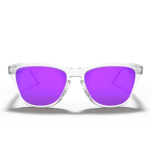Ochelari de soare Oakley Frogskins XS Polished Clear Prizm Violet - Img 2