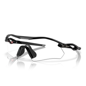 Ochelari de soare Oakley Radar Plate Polished Black Clear To Black Iridium Photochromic