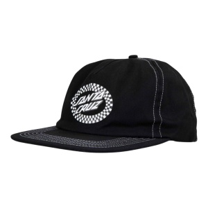 Sapca Santa Cruz Collage Oval Dot Snapback Black