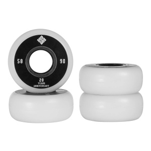 Set 4 roti agresive USD Team 58mm/90A Black/White - Img 3