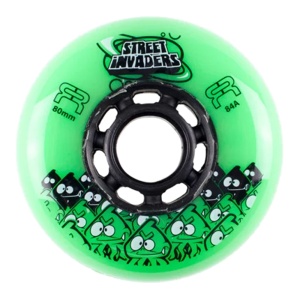 Set 4 Roti FR Street Invaders Verzi 80mm/84a