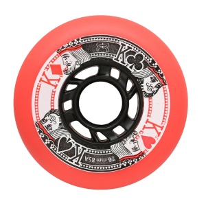 Set 4 Roti FR Street Kings Red 76mm/85a