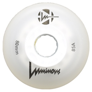 Set 4 Roti Luminous 80mm/85a white glow