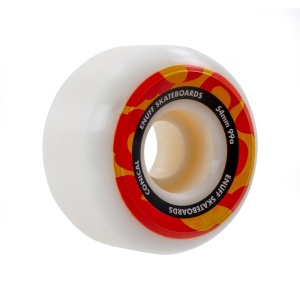 Set 4 roti skateboard Enuff Conical 54mm White/Orange - Img 1