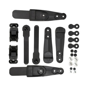 Set Double Strap FR Black S22 M