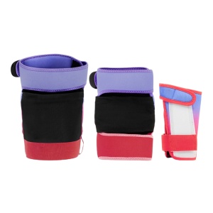 Set Protectii Rekd Triple Pad Fade Red/Violet - Img 3