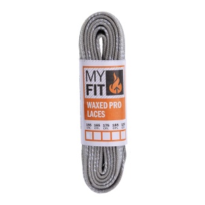 Sireturi MyFit Waxed Pro Grey 180cm - Img 2