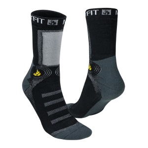 Sosete Myfit Skating Pro Black/Grey - Img 3