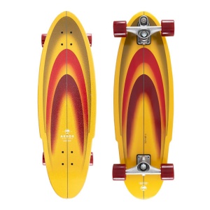 Surfskate Arbor C7 Jordan Brazie Yellow/Red
