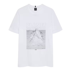 Tricou Oakley Futurescape Protopia White