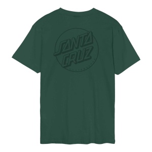 Tricou Santa Cruz Tonal Opus Dot Stripe Kale - Img 2