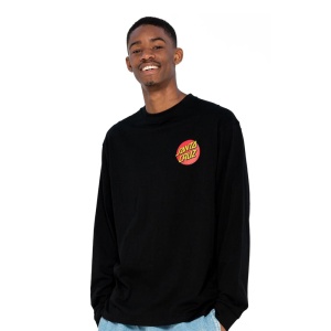 Bluza Santa Cruz Classic Dot Chest Crew Black - Img 1