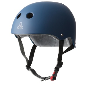 Casca Triple 8 Certified Sweatsaver Navy Rubber