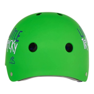 Casca Triple 8 Little Tricky Jr Green Rubber - Img 3