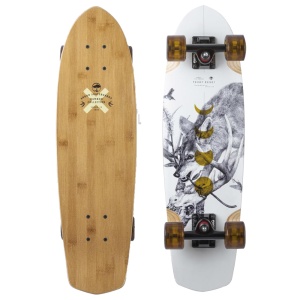 Cruiser Arbor Bamboo Pocket Rocket White
