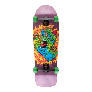 Cruiser Santa Cruz Toxic Hand 80s Purple - Img 1