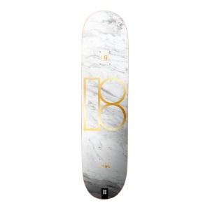Deck Skateboard Plan B White Marble 8inch - Img 1