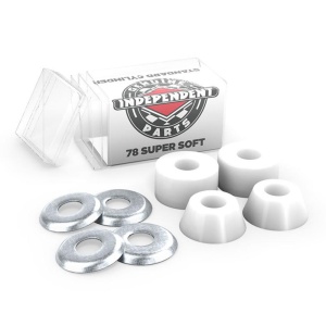 Garnituri Skateboard Independent Standard Cylinder Super Soft 78 White