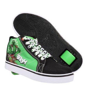 Heelys X Minecraft Racer 20 Mid Green/Black - Img 1