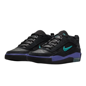 Incaltaminte Nike SB Air Max Ishod Black/Black/Persian Violet/Dusty Cactus - Img 5