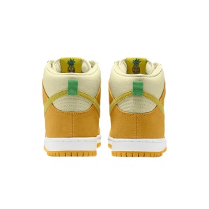 Incaltaminte Nike SB Dunk High Pro University Gold/Citron Tint/White/Vivid Sulfur - Img 6