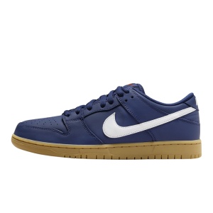 Incaltaminte Nike Sb Dunk Low Pro Iso Navy/White/Gum Light Brown - Img 1