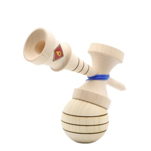 Kendama USA Craft Jet Shape Maple Triple Burnt Line Ash - Img 2