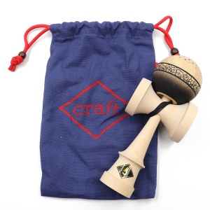 Kendama USA Craft Luna Shape Triple Burn Line Birch - Img 4