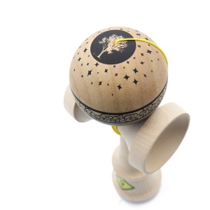 Kendama USA Craft Saga Shape Triple Burn Line Birch - Img 3