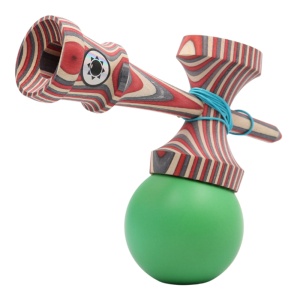 Kendama USA Craft Spectra Inferno Sol 2UP Green - Img 2