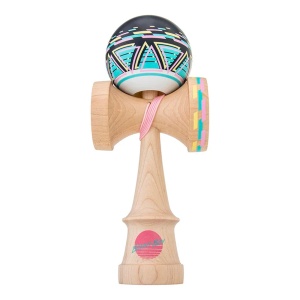 Kendama USA Pro Model Jet Shape Benjamin Brian Silk 80s