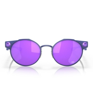 Ochelari de soare Oakley Deadbolt Fabio Quartararo Matte Navy Prizm Violet - Img 2