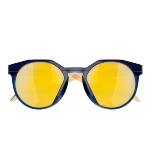Ochelari de soare Oakley HSTN Kylian Mbappe Navy/Transparent Blue Prizm 24K Polarized - Img 3