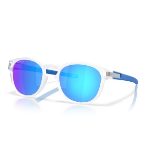 Ochelari de soare Oakley Latch Neon Pop Collection Matte Clear Prizm Sapphire