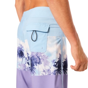 Pantaloni scurti apa Oakley Palm Florals RC 19 Stonewash Blue - Img 4