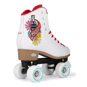 Patine cu rotile Rookie Coca-Cola Love White - Img 4