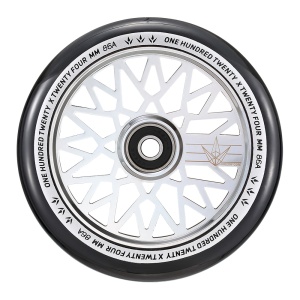 Roata Trotineta Blunt 120mm Diamond Hollow Core Chrome/Black - Img 1