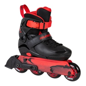 Role copii Powerslide Kids Jet Black/Red - Img 2