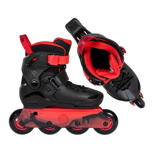 Role copii Powerslide Kids Jet Black/Red - Img 4