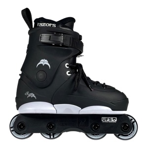 Role copii Razors Genesys JR Black/White 8 roti - Img 1