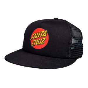 Sapca Santa Cruz Classic Dot Mesh Cap Black/Black - Img 1