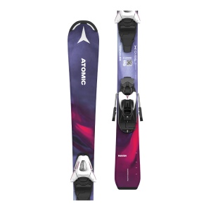 Schiuri Atomic Maven Girl 100-120 + legaturi C 5 GW Bl/Rd 22/23 - Img 2