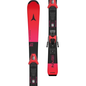 Schiuri Atomic Redster J2 100-120 + legaturi C 5 GW Red Tension/Black 25/26 - Img 5