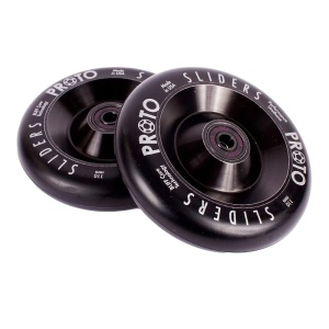 Set 2 roti Trotineta Proto Full Core Sliders 110mm Black - Img 3