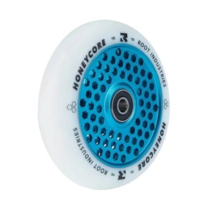 Set 2 roti Trotineta Root Honeycore White 110mm Blue - Img 2