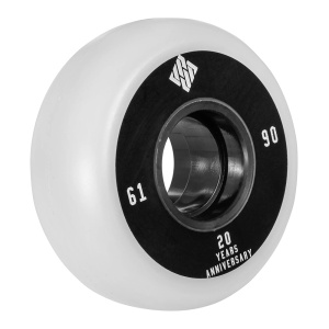 Set 4 roti agresive USD Team 61mm/90A Black/White - Img 2